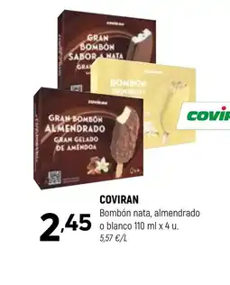Coviran COVIRAN Bombón nata, almendrado o blanco oferta