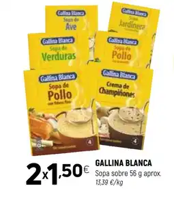Coviran GALLINA BLANCA Sopa sobre oferta