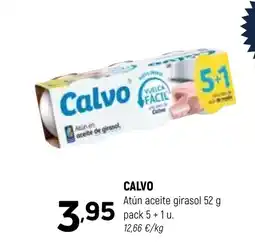 Coviran CALVO Atún aceite girasol oferta