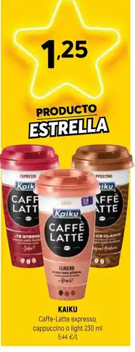 Coviran KAIKU Caffe-Latte expresso, cappuccino o light oferta
