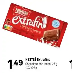 Coviran NESTLÉ Extrafino Chocolate con leche oferta