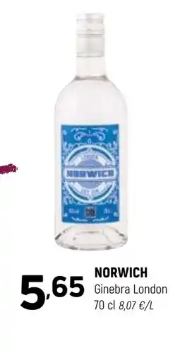 Coviran NORWICH Ginebra London oferta