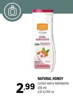 Coviran NATURAL HONEY Loción extra hidratante oferta