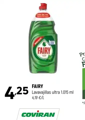 Coviran FAIRY Lavavajillas ultra oferta