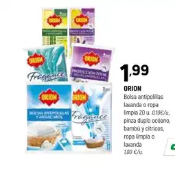 Coviran ORION Bolsa antipolillas lavanda o ropa limpia oferta