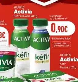 Coviran ACTIVIA Yogures oferta