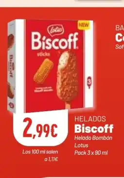 Coviran BISCOFF Helados oferta