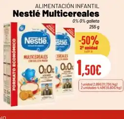 Coviran NESTLÉ Alimentación infantil oferta