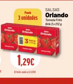 Coviran ORLANDO Salsas oferta