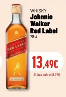 Coviran JOHNNIE WALKER RED LABEL Whisky oferta