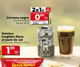 Dia DIA RAMBLERS Cervesa negra oferta