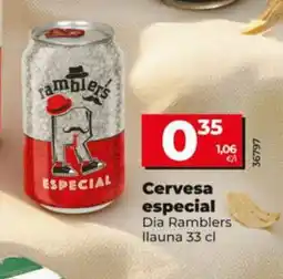 Dia DIA RAMBLERS Cervesa especial oferta