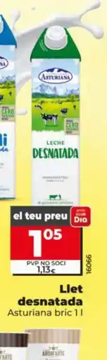 Dia ASTURIANA Llet desnatada oferta