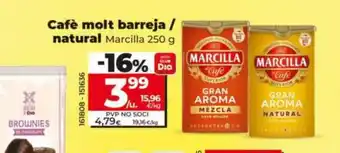 Dia MARCILLA Cafè molt barreja / natural oferta