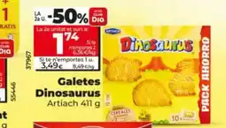 Dia ARTIACH Galetes Dinosaurus oferta