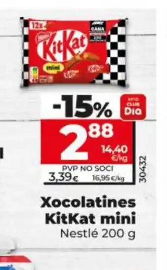 Xocolatines KitKat mini Nestlé