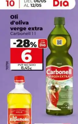 Dia CARBONELL Oli d'oliva verge extra oferta