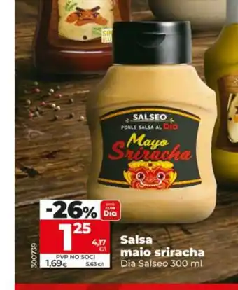 DIA SALSEO Salsa maio sriracha