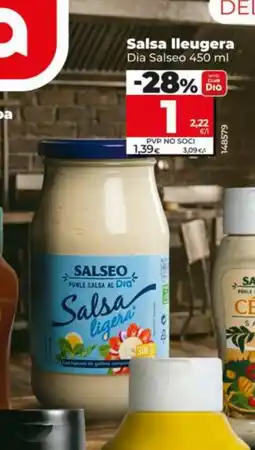 Dia DIA SALSEO Salsa lleugera oferta