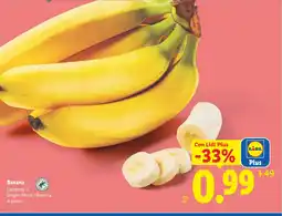 Lidl Banana oferta