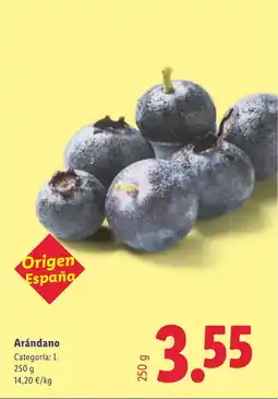 Lidl Arándano oferta