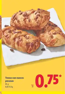 Lidl Trenza con nueces pecanas oferta