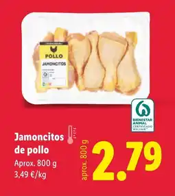Lidl Jamoncitos de pollo oferta