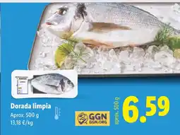 Lidl Dorada limpia oferta