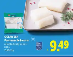Lidl OCEAN SEA Porciones de bacalao oferta