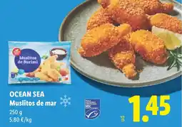 Lidl OCEAN SEA Muslitos de mar oferta