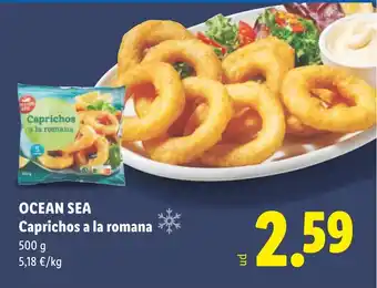 Lidl OCEAN SEA Caprichos a la romana oferta