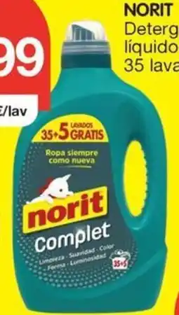 CashDiplo NORIT Detergente líquido complet oferta