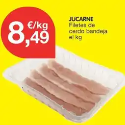 CashDiplo JUCARNE Filetes de cerdo bandeja oferta