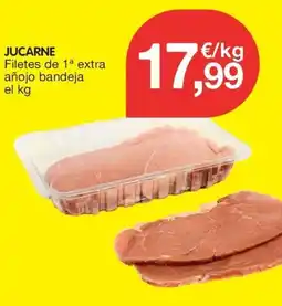 CashDiplo JUCARNE Filetes de 1a extra añojo bandeja oferta