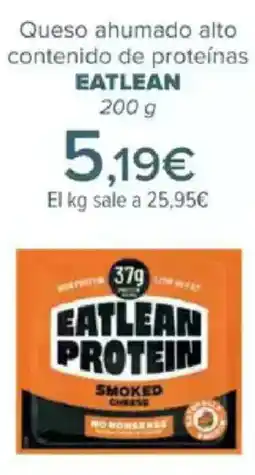 Carrefour EATLEAN Queso ahumado alto contenido de proteínas oferta