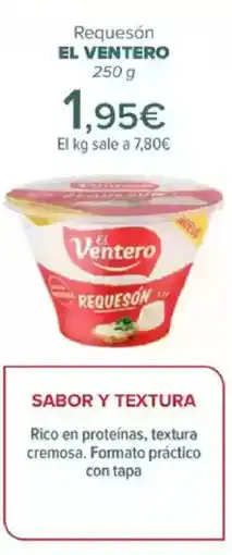 Carrefour EL VENTERO Requesón oferta