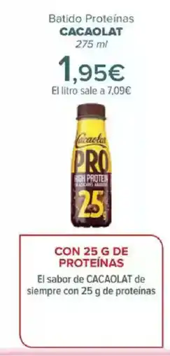 Carrefour CACAOLAT Batido Proteínas oferta