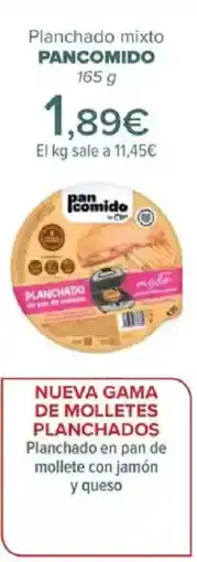 Carrefour PANCOMIDO Planchado mixto oferta