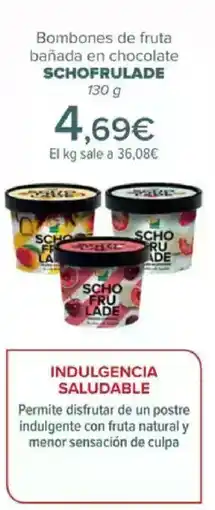 Carrefour SCHOFRULADE Bombones de fruta bañada en chocolate oferta