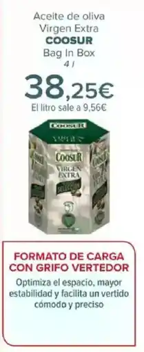 Carrefour COOSUR Aceite de oliva Virgen Extra Bag In Box oferta