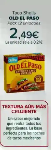 Carrefour OLD EL PASO Taco Shells oferta