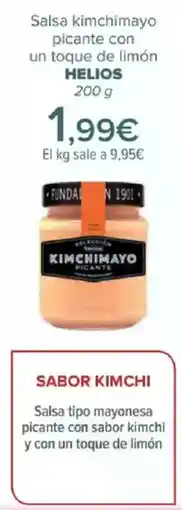 Carrefour HELIOS Salsa kimchimayo picante con un toque de limón oferta