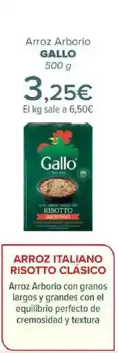 Carrefour GALLO Arroz Arborio oferta