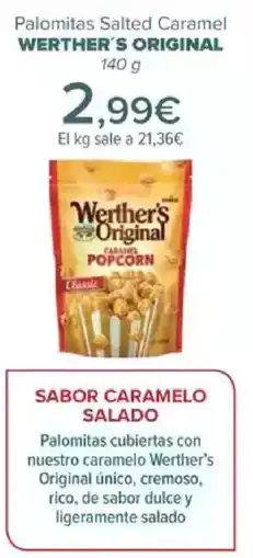 Carrefour WERTHER'S ORIGINAL Palomitas Salted Caramel oferta