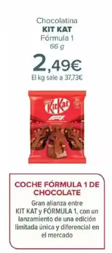 Carrefour KIT KAT Chocolatina Fórmula oferta