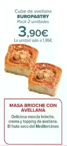 Carrefour EUROPASTRY Cube de avellana oferta