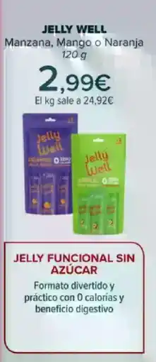 Carrefour JELLY WELL Manzana, Mango o Naranja oferta