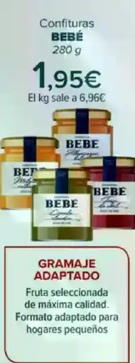 Carrefour BEBÉ Confituras oferta