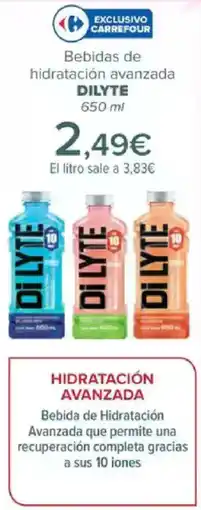 Carrefour DILYTE Bebidas de hidratación avanzada oferta