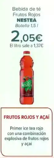 Carrefour NESTEA Bebida de té Frutos Rojos oferta